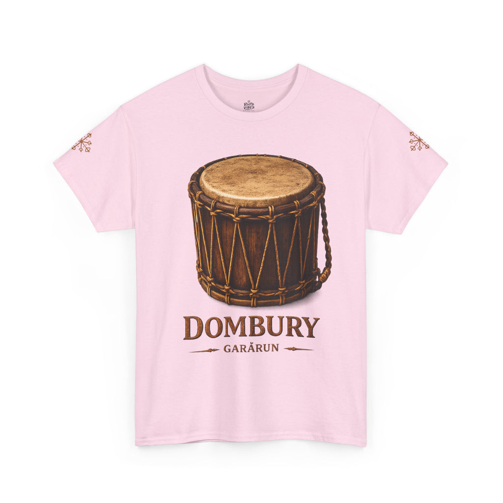 Drum Heritage T-Shirt — "Dombury" Traditional Gararun Design