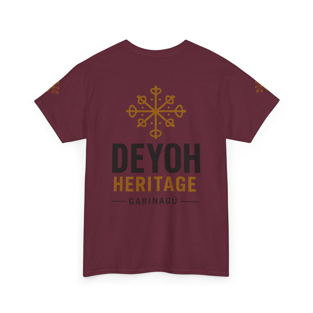 Drum Heritage T-Shirt — "Dombury" Traditional Gararun Design