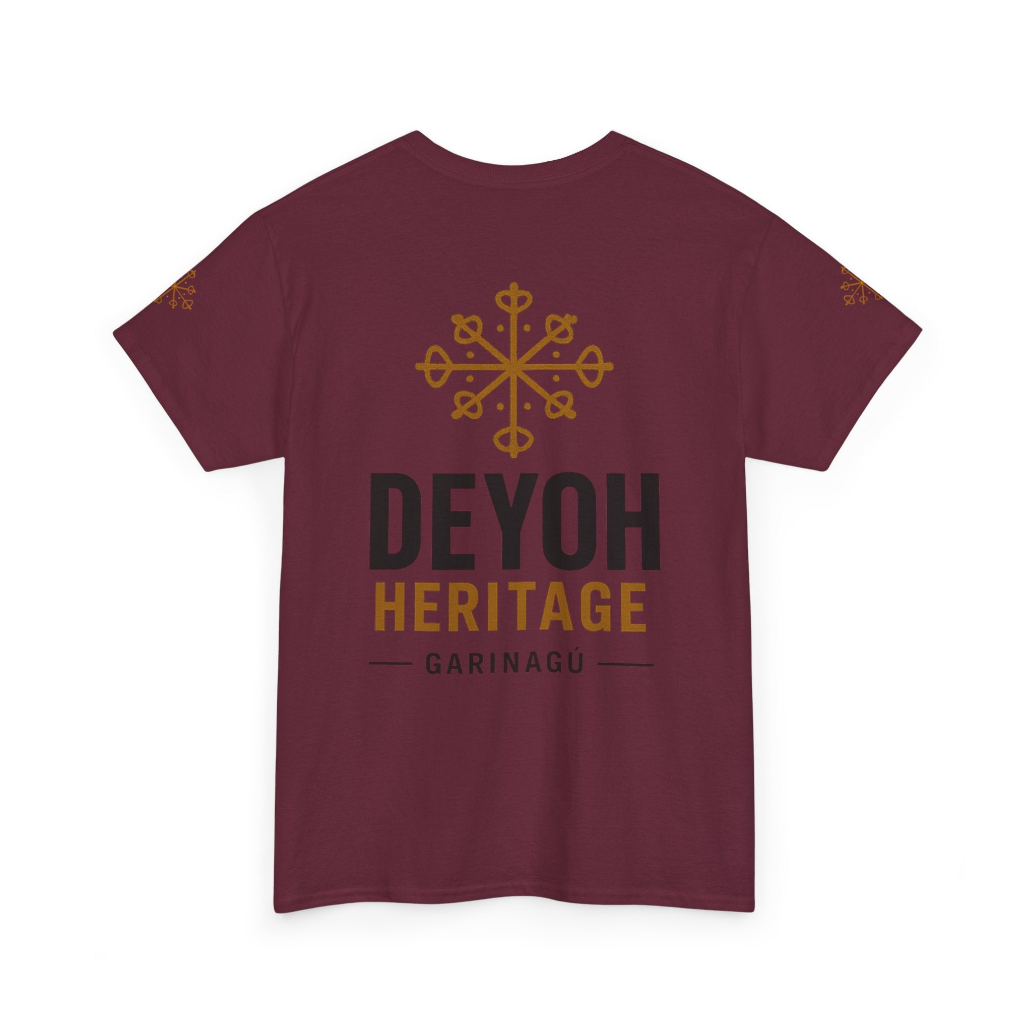 Drum Heritage T-Shirt — "Dombury" Traditional Gararun Design