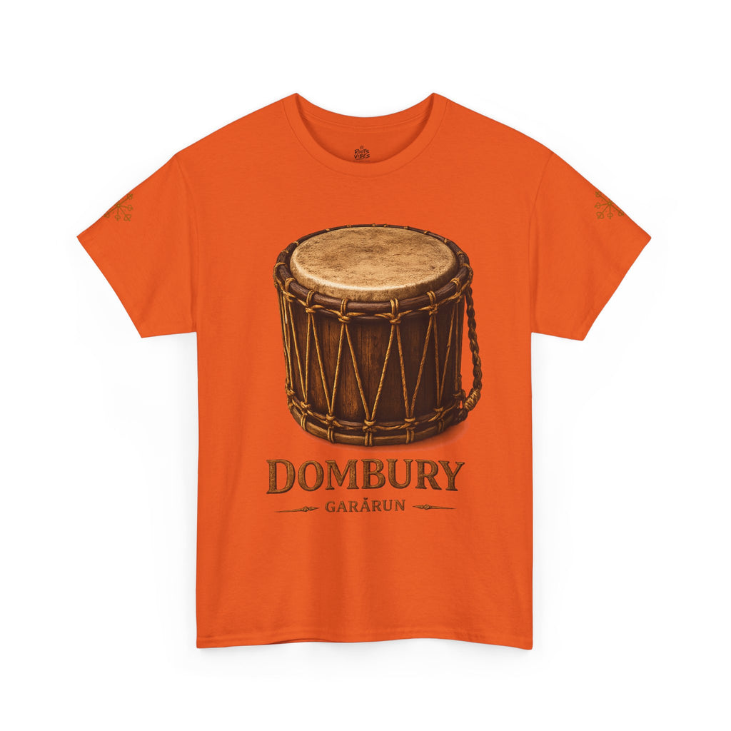 Drum Heritage T-Shirt — "Dombury" Traditional Gararun Design